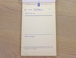 leverboekje jaren 50